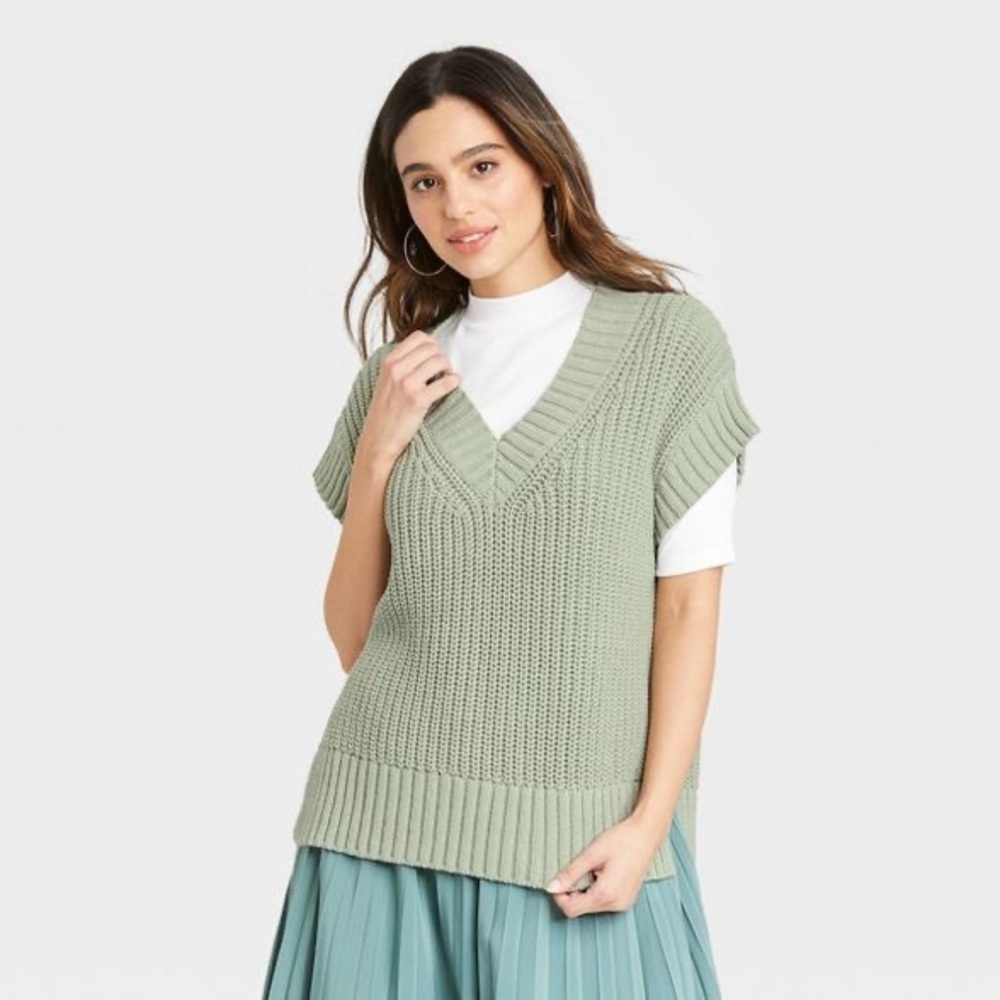 A New Day Sweater Vest XXL mint
